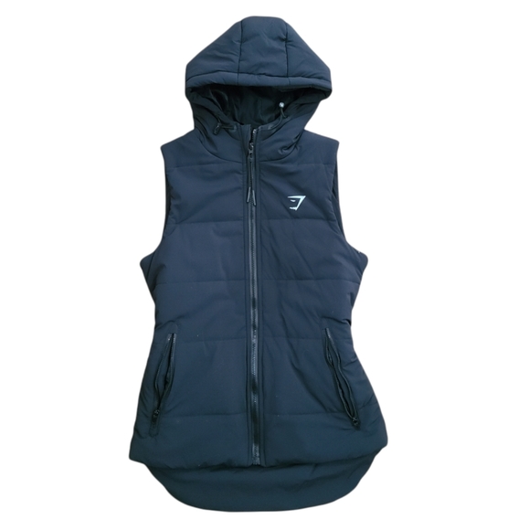 Gymshark Jackets & Blazers - Gymshark Mellow Fitted Puffed Gilet Hooded Vest